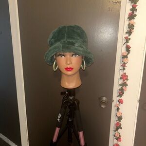 Unisex Fur Bucket Hat